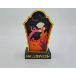 Outlet 3D Druck | Halloween | Schatten Box Grabstein | Dekoration | Ornamente | Wanddekoration | Hallowenn Dekoration Deko Halloween