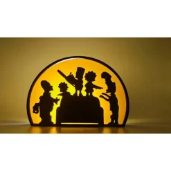 Deko Halloween|MAKE3DTC 3D Druck | Halloween Deko | Zombie Simpsons Thema Beleuchtet |