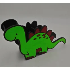 3D Druck | Personalisierter Dino Stiftehalter | Buntstifthalter | Dino Stiftehalter | Dinosaurier Silhouette | Pinselhal Gastgeschenke