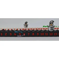 Adventskalender|MAKE3DTC 3D Druck | Weihnachten Adventskalender | Schneemann | Countdown Weihnachten | Weihnachtsdekoration | Kalender Schneemann