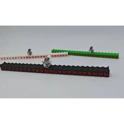 Adventskalender|MAKE3DTC 3D Druck | Weihnachten Adventskalender | Schneemann | Countdown Weihnachten | Weihnachtsdekoration | Kalender Schneemann