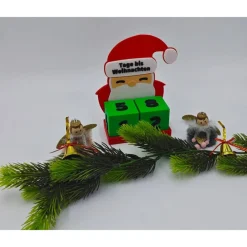 Adventskalender|MAKE3DTC 3D Druck | Weihnachtsmann | Countdown Kalender | Tage bis Weihnachten | Days until Christmas | Weihnachtszahlen | Weihna