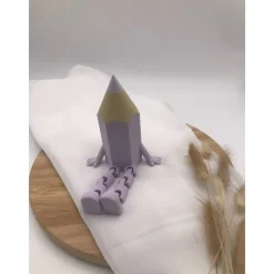 3D Druck Deko Stift mit Wackelbeinen – Schulkind Einschulung – Verschiedene Farben Kinder Einschulung