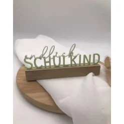 3D Druck „Endlich Schulkind“ – Einschulung Dekoration – Verschiedene Farben Kinder Einschulung