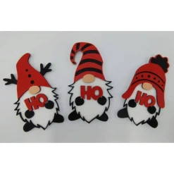 Adventskalender|MAKE3DTC 3D Gedruckte 3 Weihnachtswichtel HO HO HO | Geschenk Weihnachten | Wichtel mit Lebkuchen | Advent | Adventszeit