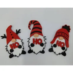 Adventskalender|MAKE3DTC 3D Gedruckte 3 Weihnachtswichtel HO HO HO | Geschenk Weihnachten | Wichtel mit Lebkuchen | Advent | Adventszeit