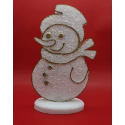 Hot 3D Weihnachtsdekoration Schneemann aus Resin Epoxidharz in diversen Varianten handgefertigt Weihnachtsdeko