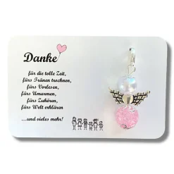 Hot Danke für die tolle Zeit…rosa Kinder Danksagungskarten