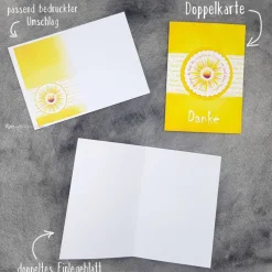Hot Danksagungskarte Kommunion Sonne Dankeskarten