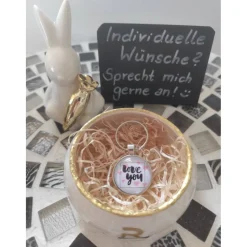 Outlet Das etwas andere Osterkörbchen – liebevoll handgemachtes Geschenkset Glas-Cabochon Taschen-/Schlüsselanhänger Ostern Ostergeschenke