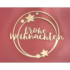 Weihnachtsdeko|Das Moment Deko Anhänger "Frohe Weihnachten"