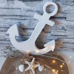 Discount Deko Anker, Anker aus Raysin, Anker Deko, Anker Geschenk, Anker Hochzeit, Anker Raysin, Anker weiß, Maritim Deko, Anker Hochzeitsdeko