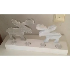 Clearance Deko zur Weihnachtszeit mit Elchen und Wichteln Adventskränze
