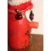 Best Dekofigur BÄUMCHENWICHTEL Weihnachtswichtel witzige Upcyclingfigur aus Sektflasche m. handgestricktem Mützchen Weihnachtsdeko
