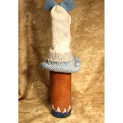 Weihnachtsdeko|Susanne Hiebl...die etwas andere Art! Dekofigur HERZERLWICHTEL Weihnachtswichtel witzige Upcyclingfigur aus Glasflasche m. handgestricktem Mützchen
