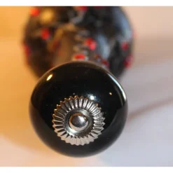 Clearance Dekoflasche RUBINROT Upcycling Flasche Geschenk Frauengeschenk zu Geburtstag Valentinstag Muttertag Geldgeschenk Kunst