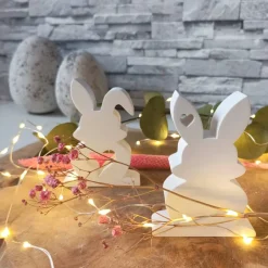 Osterhasen|Kreativkeller Dekohasen aus Raysin – Handgemachte Osterdeko für ein frisches Frühlingsflair