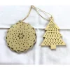 Baumschmuck|HOBBYHAUS Dekohänger 2er Set für Weihnachten aus Holz von