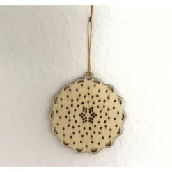 Baumschmuck|HOBBYHAUS Dekohänger 2er Set für Weihnachten aus Holz von