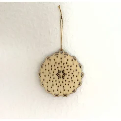 Baumschmuck|HOBBYHAUS Dekohänger 2er Set für Weihnachten aus Holz von