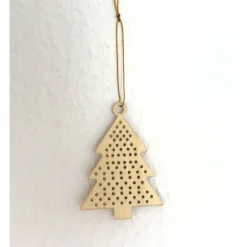 Baumschmuck|HOBBYHAUS Dekohänger 2er Set für Weihnachten aus Holz von