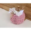Herbst|DeinAccessoires Dekokürbis gehäkelt Wohndekoration Herbstdeko Tischdeko rosa