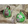 Accessoires|Susanne Hiebl...die etwas andere Art! Dekokugeln 2er Set WIESNGAUDI Acrylmalerei auf Kunststoffkugel Serviettentechnik Hängedeko Kugeln Oktoberfestdeko