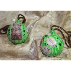 Accessoires|Susanne Hiebl...die etwas andere Art! Dekokugeln 2er Set WIESNGAUDI Acrylmalerei auf Kunststoffkugel Serviettentechnik Hängedeko Kugeln Oktoberfestdeko