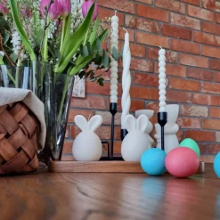 New Dekoration für Ostern I Ostern Kerzen I Hasen Kerze I Osterei I Ostertisch I Geschenk I Sojawachs I Handgefertigt Osterkerzen