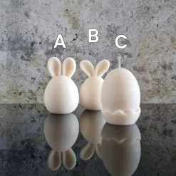 New Dekoration für Ostern I Ostern Kerzen I Hasen Kerze I Osterei I Ostertisch I Geschenk I Sojawachs I Handgefertigt Osterkerzen