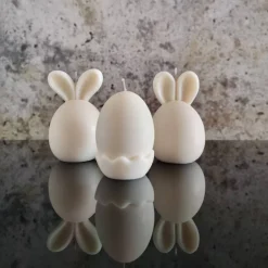 New Dekoration für Ostern I Ostern Kerzen I Hasen Kerze I Osterei I Ostertisch I Geschenk I Sojawachs I Handgefertigt Osterkerzen