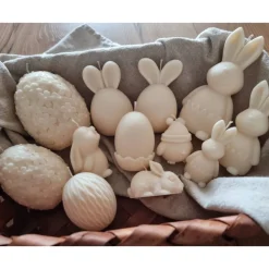 Discount Dekoration für Ostern I Ostern Kerzen I Hasen Kerze I Osterei I Ostertisch I Geschenk I Sojawachs I Handgefertigt Osterkerzen