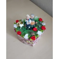 Best Dekoration Geldgeschenk Diamantene Hochzeit – Geschenkbox zur 60-jährigen Ehe mit Gedicht Geschenke