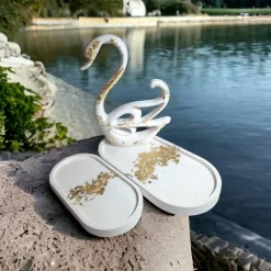Tischdekoration|Lelima Dekoration Schwan Tablet
