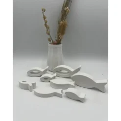 Sale Dekoration zur Taufe , Konfirmation, Firmung, Kommunion , Fische zur Dekoration , Tisch Dekoration , Raysin 200 , Dekoration