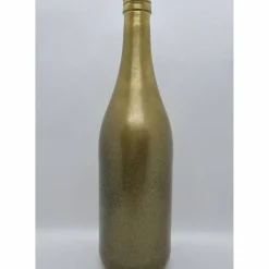 Hot Dekorative Flasche in Kupfer mit Glitzereffekt. Perfekte Tischdekoration für die nächste Feier. Tischdekoration