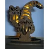 Sale Dekorativer Holz Wichtel mit LED Beleuchtung - Handarbeit Kerzen & Beleuchtung