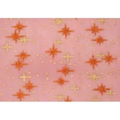 Online Deko-Stoff Sternchen Bordeaux Weihnachtsstoffe