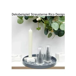 Clearance Deko-Streu Holzsterne 48 Stück 20x19mm Bastelzubehör