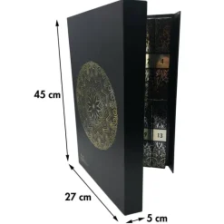 Adventskalender|Atelier IRIS FIALA Deluxe Adventskalender "Black Edition", mit Räucherstäbchen und Räucherkegeln, Wert EUR 90,00