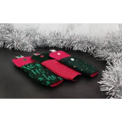 Best Desinfektionsmittel Anhänger / Handgeltasche mit Karabiner HO-HO-HO - Weihnachten, Advent | RÄUBERKIND Weihnachtsaccessoires