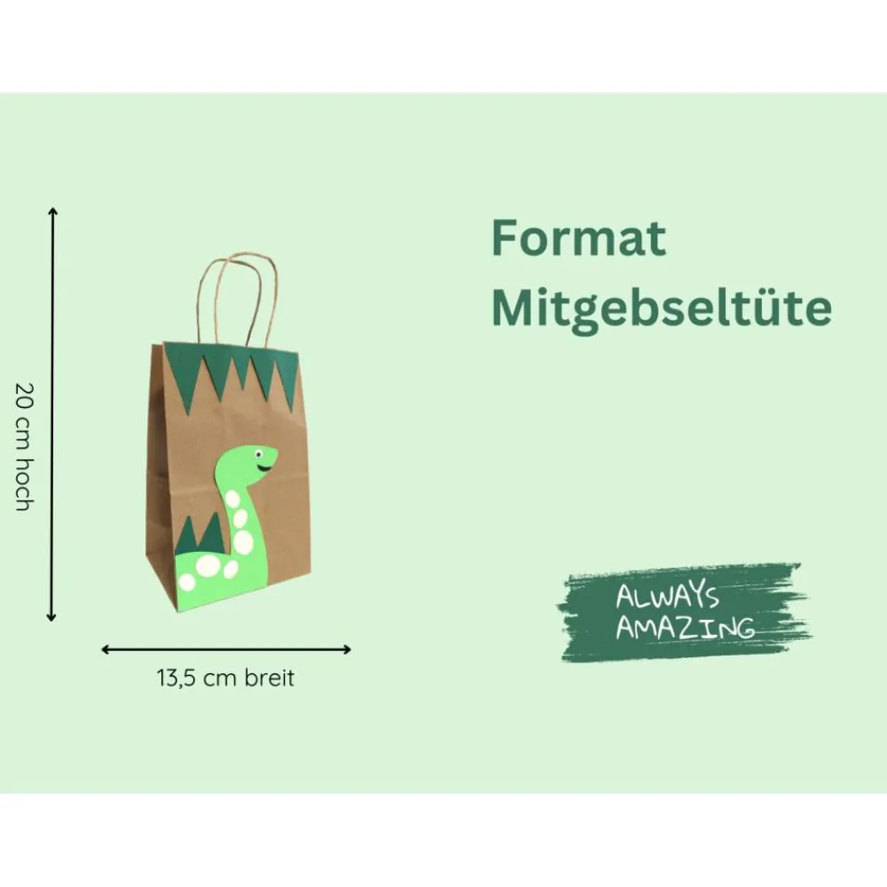 Clearance Dino Kindergeburtstag Bastelbox | Dino Girlande | Dino Deko Geburtstag | Dino Einladungskarten Kinder Einladungskarten