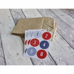 Sale DIY Adventskalenderset Zahlen + Tüten Adventskalender