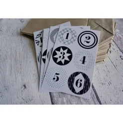 Sale DIY Adventskalenderset Zahlen + Tüten Adventskalender