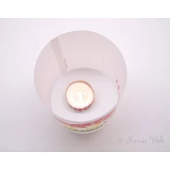 Discount DIY personalisiertes Windlicht zur Kommunion / Firmung/ Konfirmation / Bat Mizwa mit bunter Wimpelkette Junge Kommunionkerzen