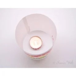 DIY Windlicht God Jul Frohe Weihnachten Merry Christmas international schwarz weiß Weihnachtsbaum Lichthülle Kerzen & Beleuchtung