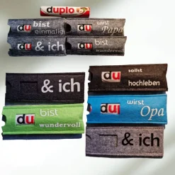Outlet DU Geschenkverpackung, Verpackung für Duplo personalisiert du wirst längste Praline der Welt Aufbewahrungstasche Süßigke Geschenkverpackungen