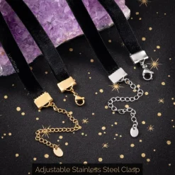 Outlet Dunkelgrünes Samthalsband für das Oktoberfest – Handgemachte Trachtenkette als eleganter Dirndl Schmuck Trachtenschmuck