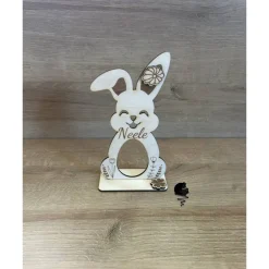 New Ü-Ei Hase aus Holz Halterung I Ostern DIY Geschenk I Ostergeschenk I Überraschungsei I Ostergeschenk personalisiert Geschenkverpackungen