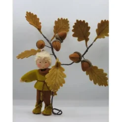 Herbst|Katjas Blumenkinder Eicheljunge - Blumenkind - Jahreszeitentisch - Waldorf Art- Art.Nr. HE29